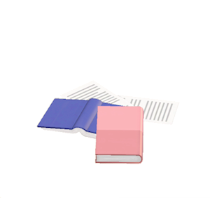 Pink Book pile