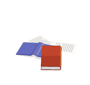 Red Book pile