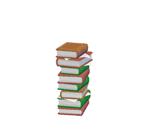 Brown Book stack
