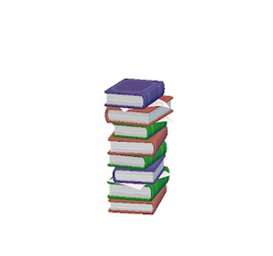Plum Book stack