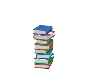Navy Book stack