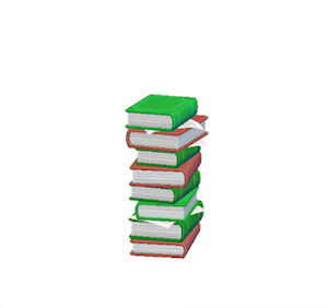 Green Book stack