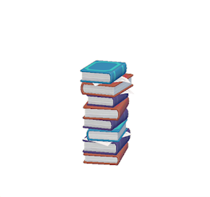 Plum Book stack