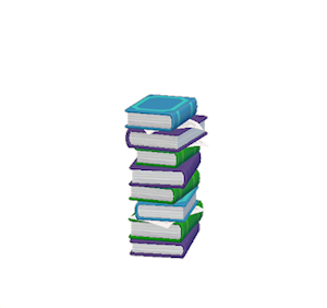Plum Book stack
