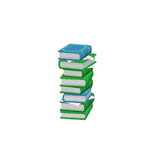Green Book stack