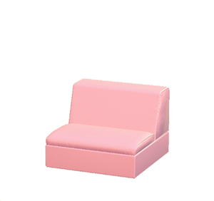 Pink Box Sofa