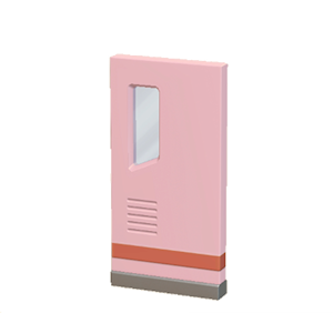Pink Brainy door