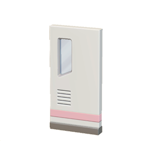Pink Brainy door