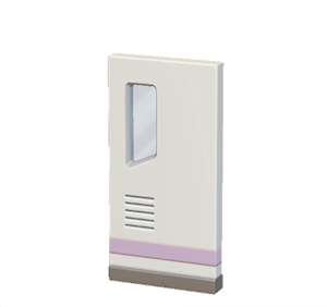 Purple Brainy door