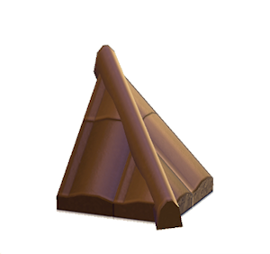 Brown Brick hipped roof