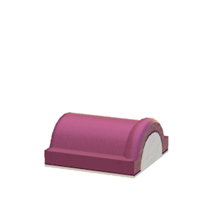 Rose Brick roof decoration