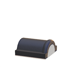 Black Brick roof decoration