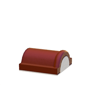 Red Brick roof decoration