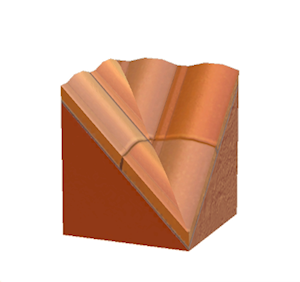 Red Brick roof valley