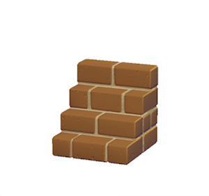 Brown Brick steps