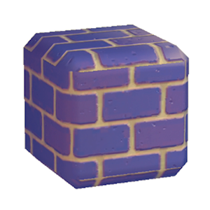 Navy Brick wall