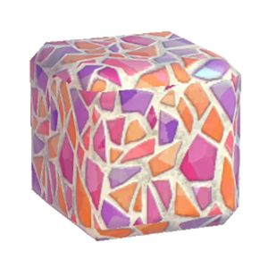 None Broken-tiling wall