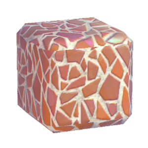 Brown Broken-tiling wall