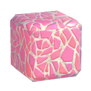 Rose Broken-tiling wall