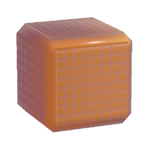 Brown Buoyant block
