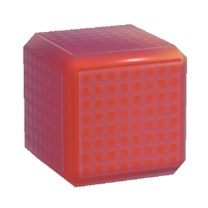 Red Buoyant block
