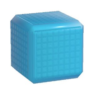 Blue Buoyant block