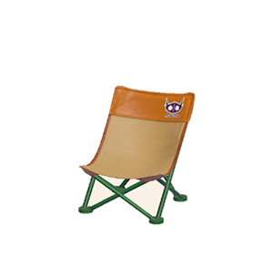 Orange Camping chair