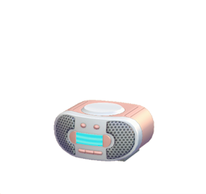 Pink CD player