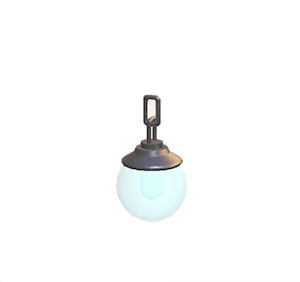 Gray Chain lamp