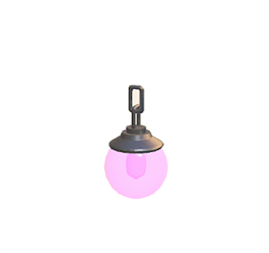 Pink Chain lamp