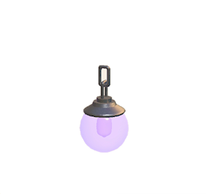 Purple Chain lamp