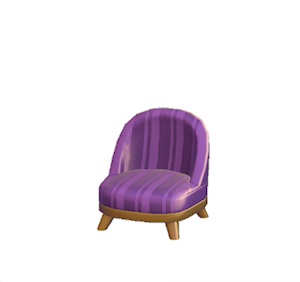 Purple Chic chair