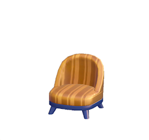 Navy Chic chair