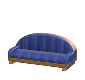 Navy Chic sofa
