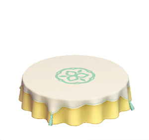 Aquamarine Chic table