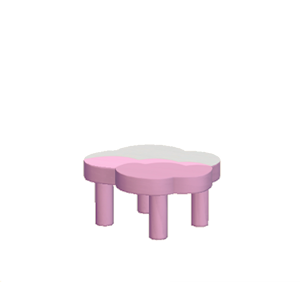 Rose Cloud table