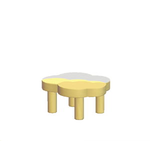 Yellow Cloud table