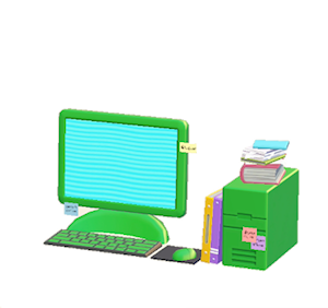 Aquamarine Computer