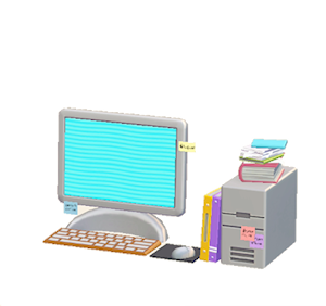 Brown Computer