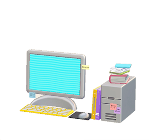 Yellow Computer