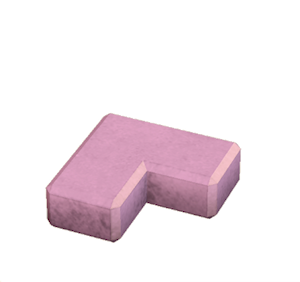 Rose Concrete border (corner)