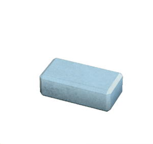 Cyan Concrete border (line)