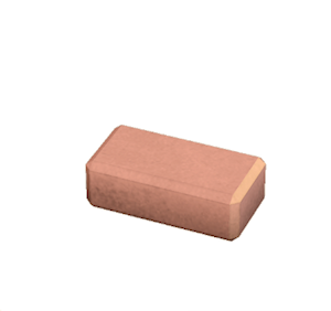 Red Concrete border (line)