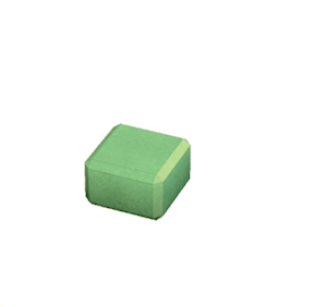Green Concrete border (single)
