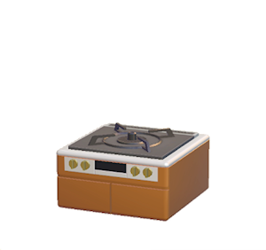 Brown Cooking stove