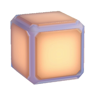 Brown Cube light
