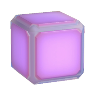 Purple Cube light