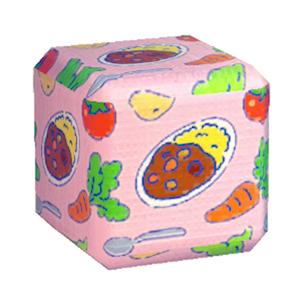 Pink Curry print
