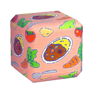 Red Curry print