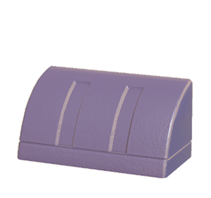 Plum Curved eave